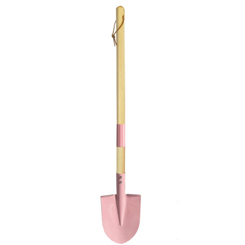 Xifando kid-size garden shovel with wooden handle for easy soil loosening