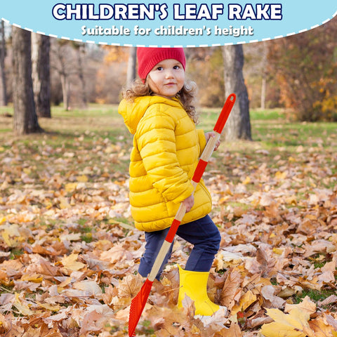 Ergonomic soft-grip handle for comfortable use by kids.