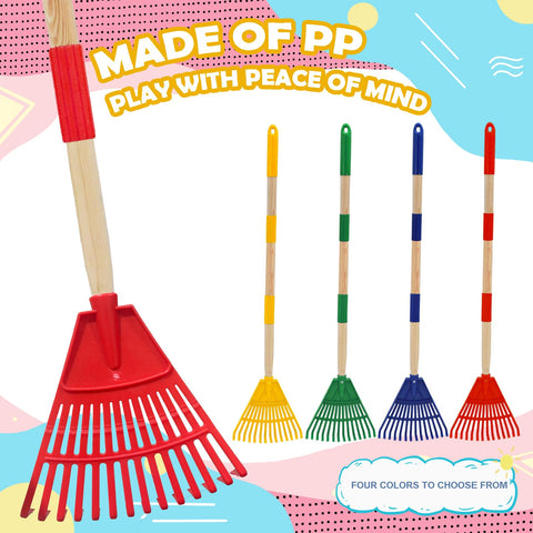 Lightweight wood and plastic design ideal for young gardeners.