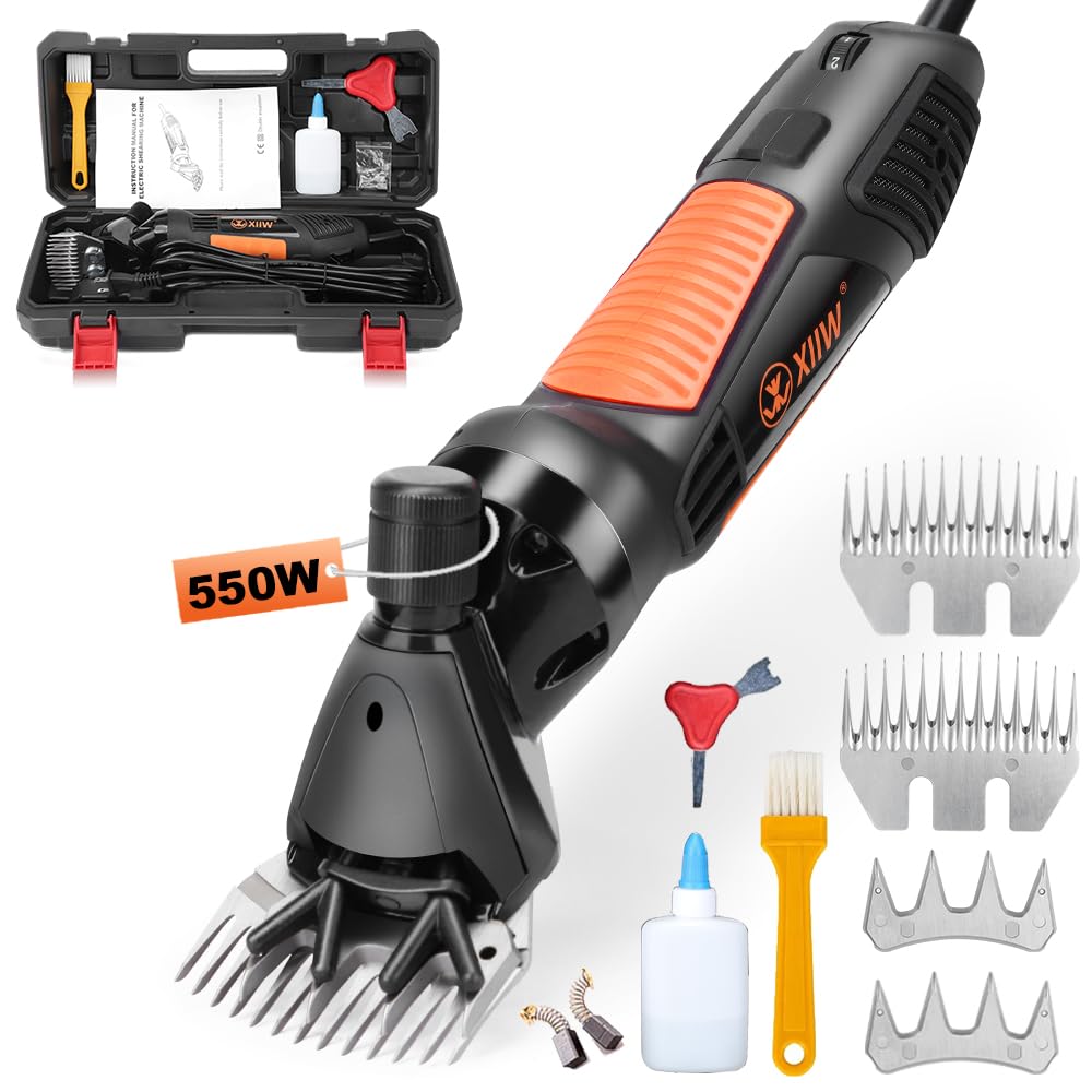 XIIW sheep shears 550W professional clipper for efficient wool trimming