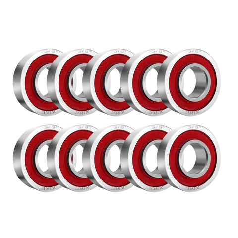 XIKE bearing on lawn mower axle for durable operation