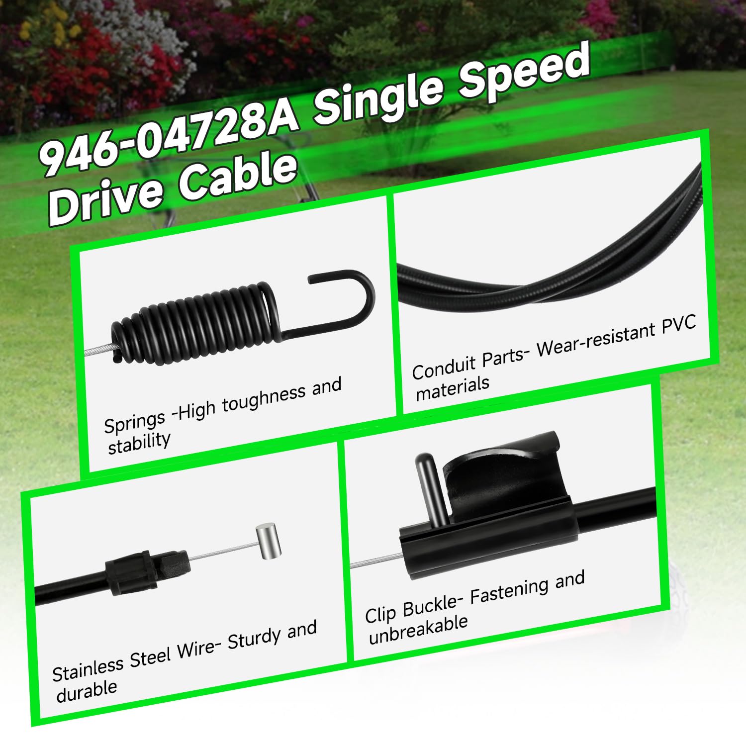 XIKOBY 78.34-inch length highlighted for compatibility and reach