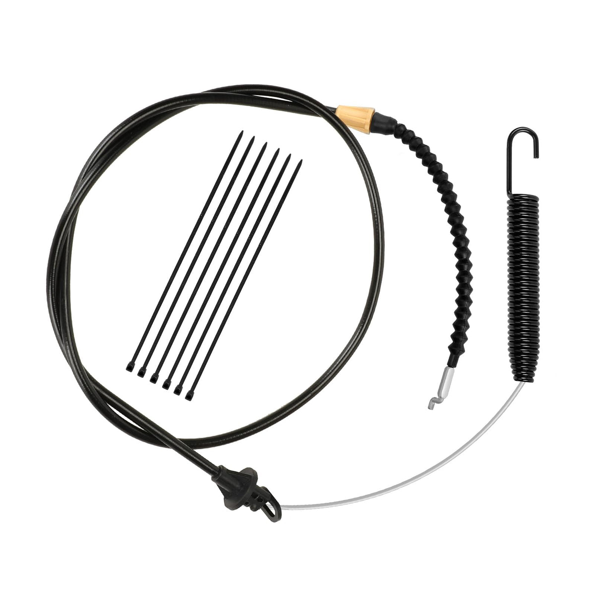 XIKOBY deck engagement cable fits 42 46 inch decks for Troy-Bilt and Craftsman mowers, simple replacement