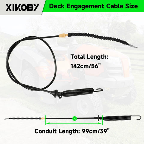 XIKOBY heavy-duty rubber and stainless steel construction resists wear during rugged mowing sessions