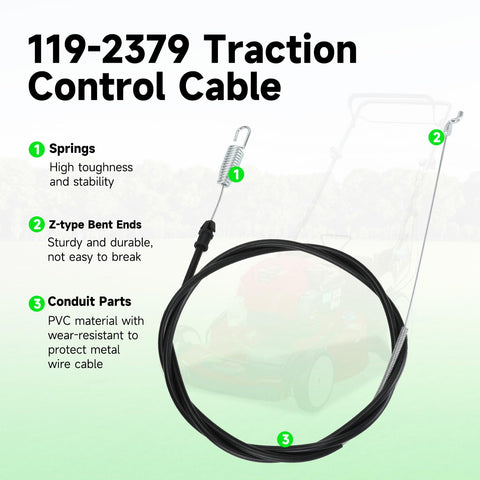 XIKOBY easy install traction cable cuts installation time
