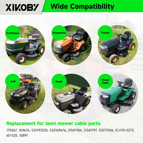XIKOBY kit includes zip ties for quick installation.