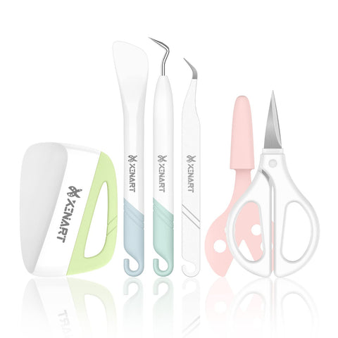 XINART vinyl weeding tools set for Cricut with precise cuts.