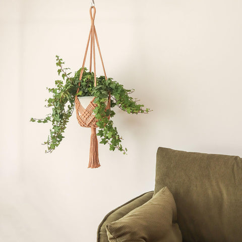 XINBOR caramel color indoor outdoor planter hangers for various planters