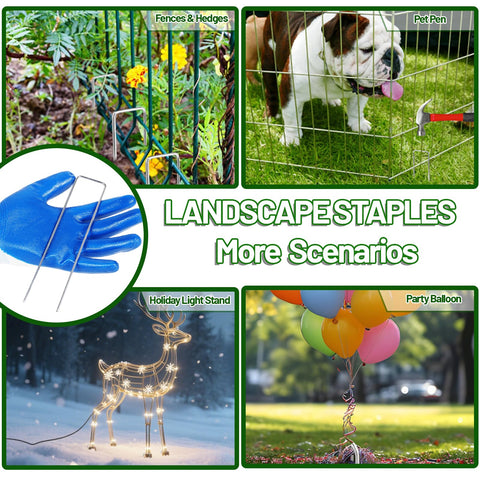 Bulk 52-pack ideal for large yard projects and renovations