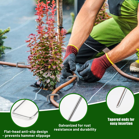 Adjustable U-shaped base on XINCAMPING stake adapting from 1.26 to 2 inches