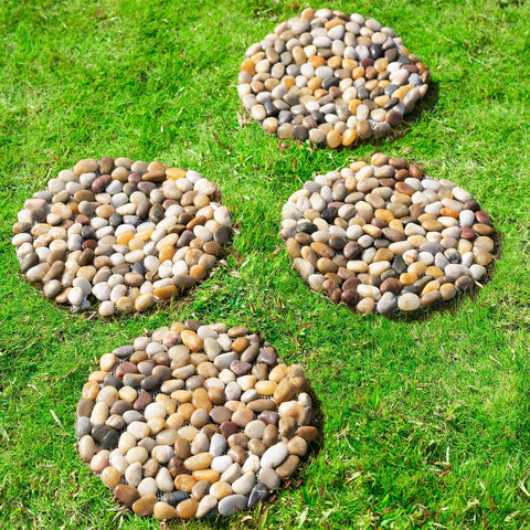 Xindian river rock stepping stones gift idea for gardening enthusiasts.