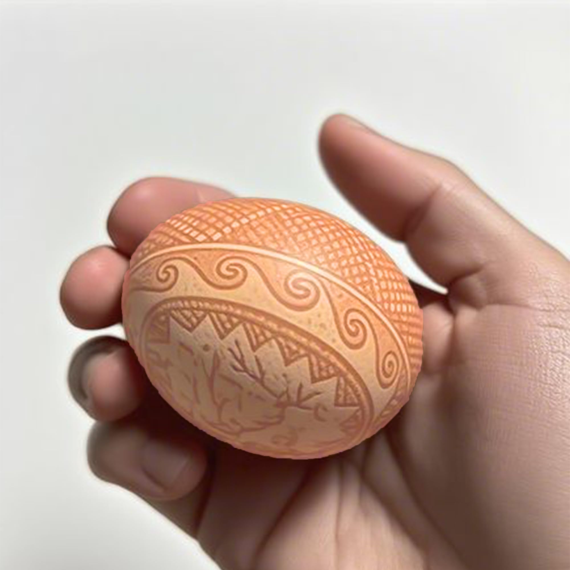 XINFEIBEI wooden eggs as Easter display and seasonal decor accents