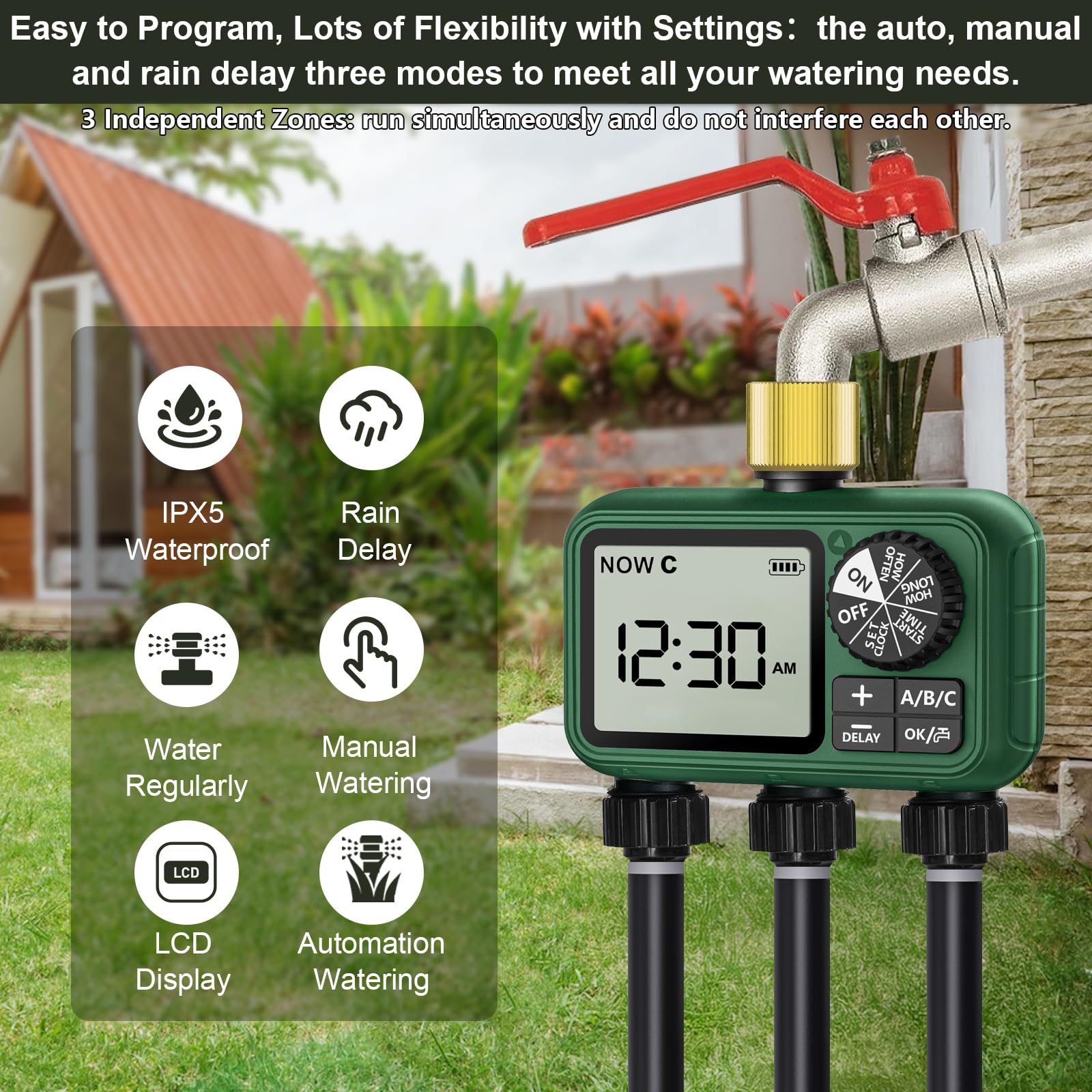 XinFuture digital LCD display outdoors for precise scheduling