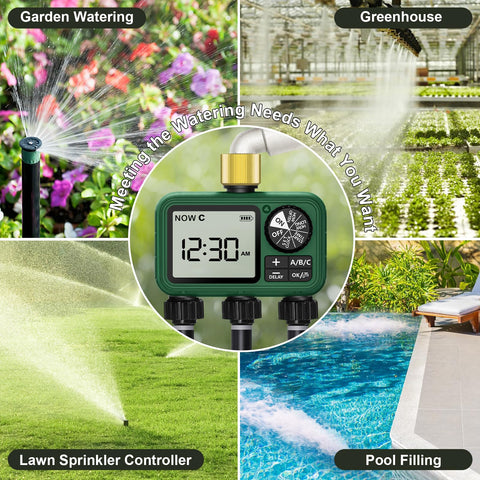 XinFuture manual zone control for on-demand watering