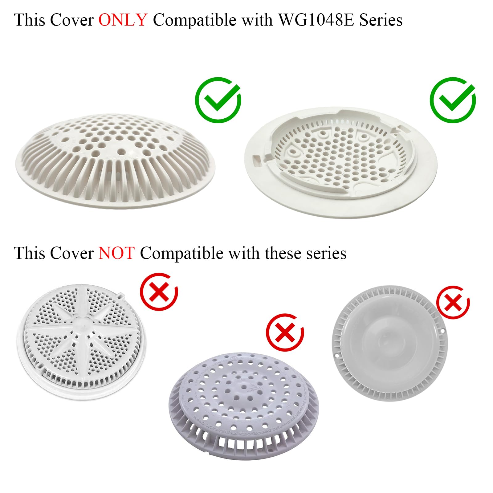 XINGBAO WG1048E suction outlet view highlights secure screws