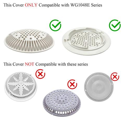 XINGBAO WG1048E suction outlet view highlights secure screws