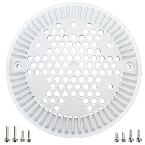 XINGBAO WG1048E white cover front view for safer pool suction