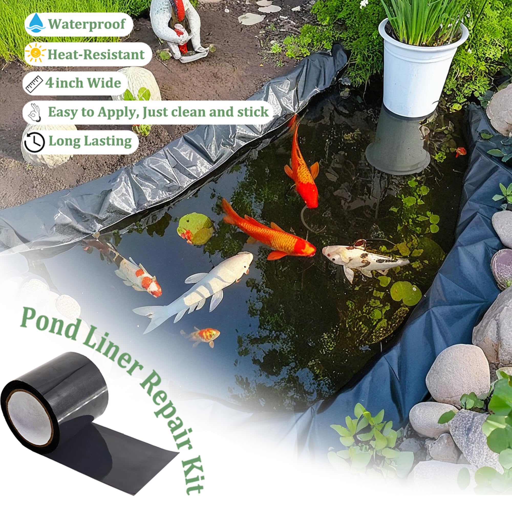 Xinhw EPDM PVC HDPE compatibility tape provides reliable repairs.