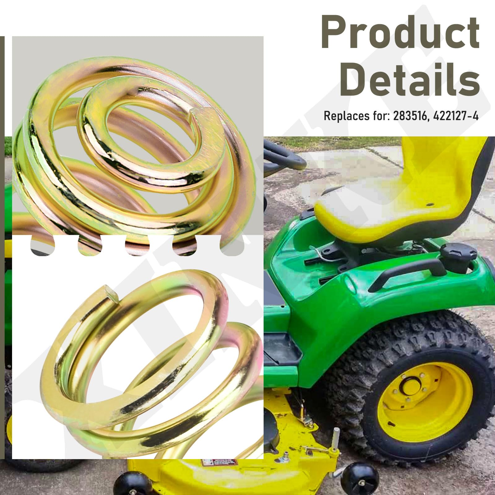 XINKE anti-wear materials extend lawn mower life and reduce downtime.