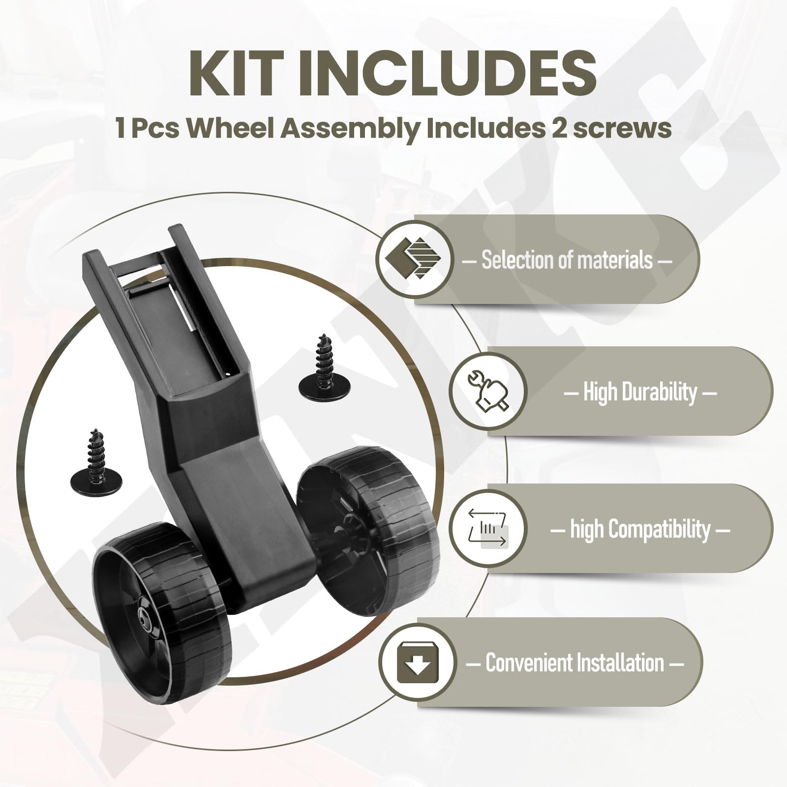 XINKE easy-installation guide demonstrates simple wheel swap