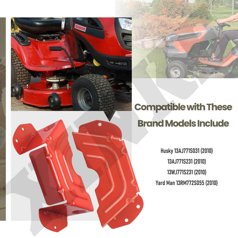XINKE belt guard supports spindle area during mowing to reduce wear