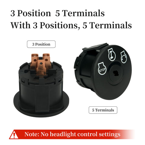XINRINTONG ignition switch shown with two keys for backup convenience