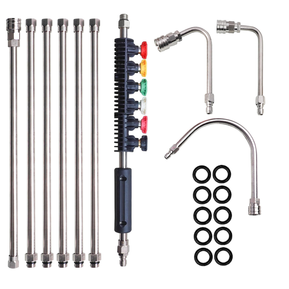 Xiny Tool 30-degree wand for deep-cleaning outdoor surfaces.