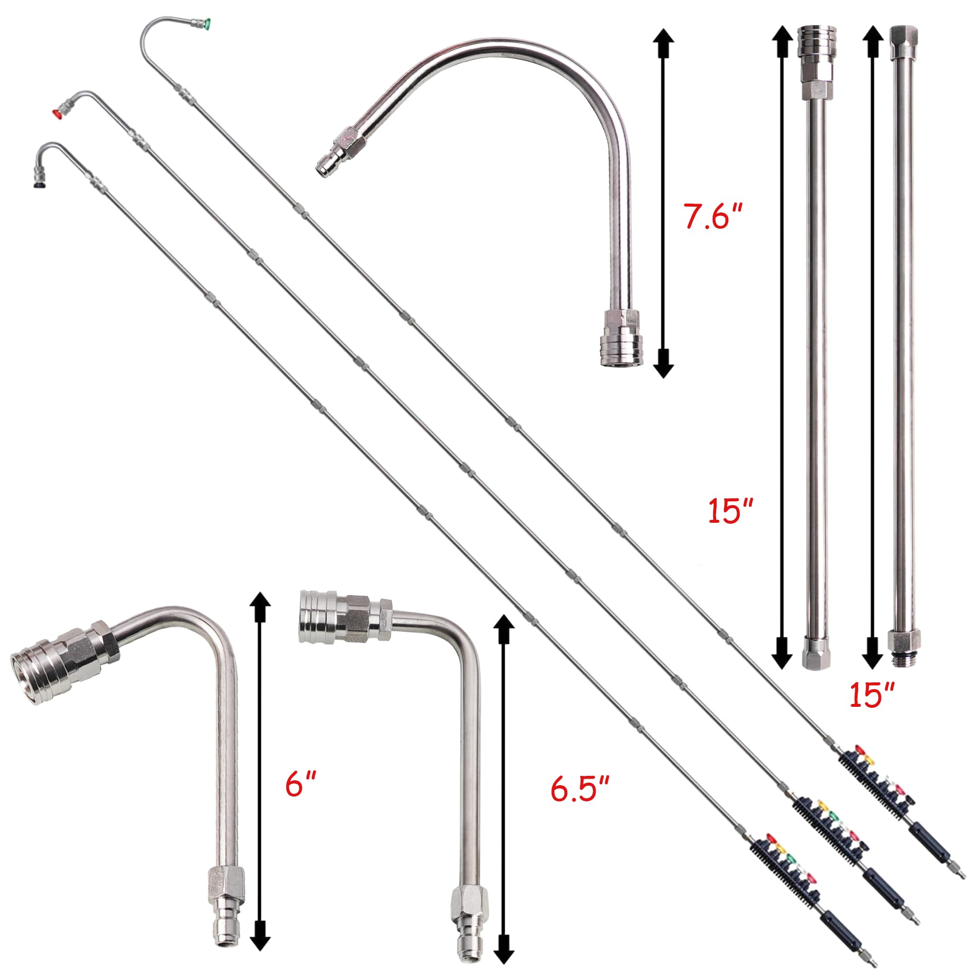 Xiny Tool 90-degree wand reaches edges and corners with ease.