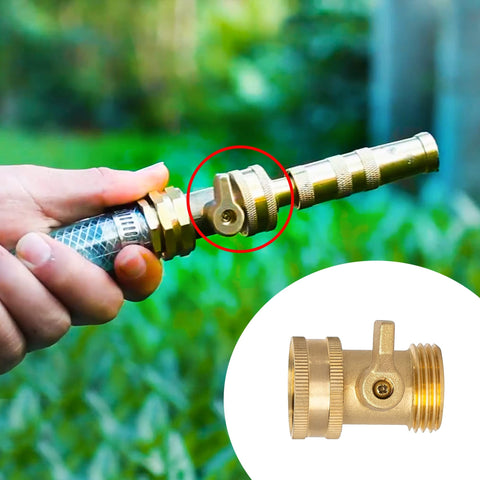 Xiny Tool brass construction; rust-proof and leak-free performance for outdoor use.