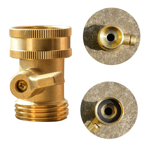 Xiny Tool valve handle; ergonomic grip makes flow adjustment comfortable.