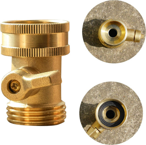 Xiny Tool shut-off valve handle close-up emphasizes ergonomic grip and precise flow control.
