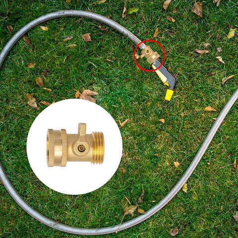 Xiny Tool ergonomic handle image suggests comfortable operation during watering.
