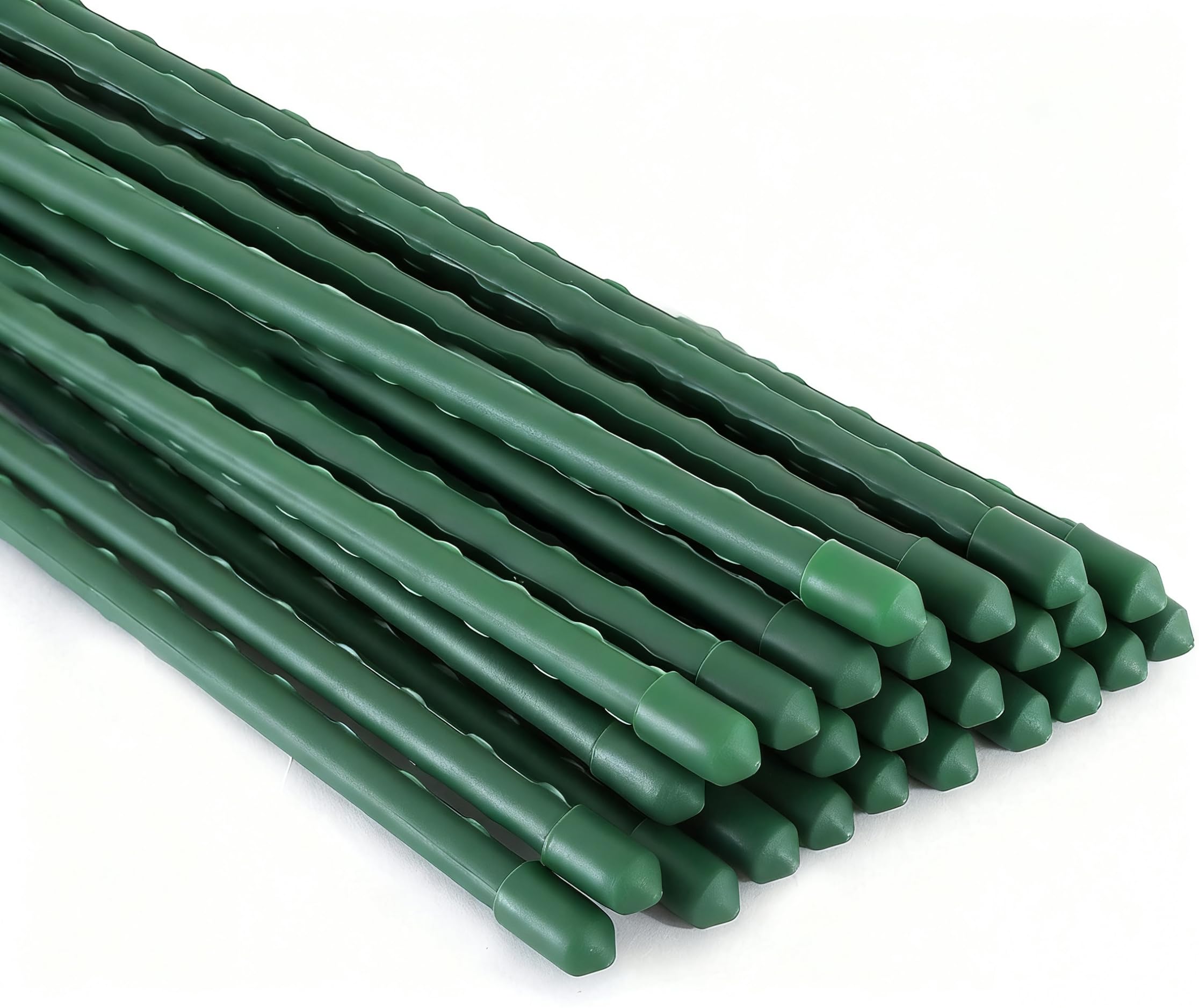 Xiny Tool garden stakes with 8 ft steel design for sturdy plant support.