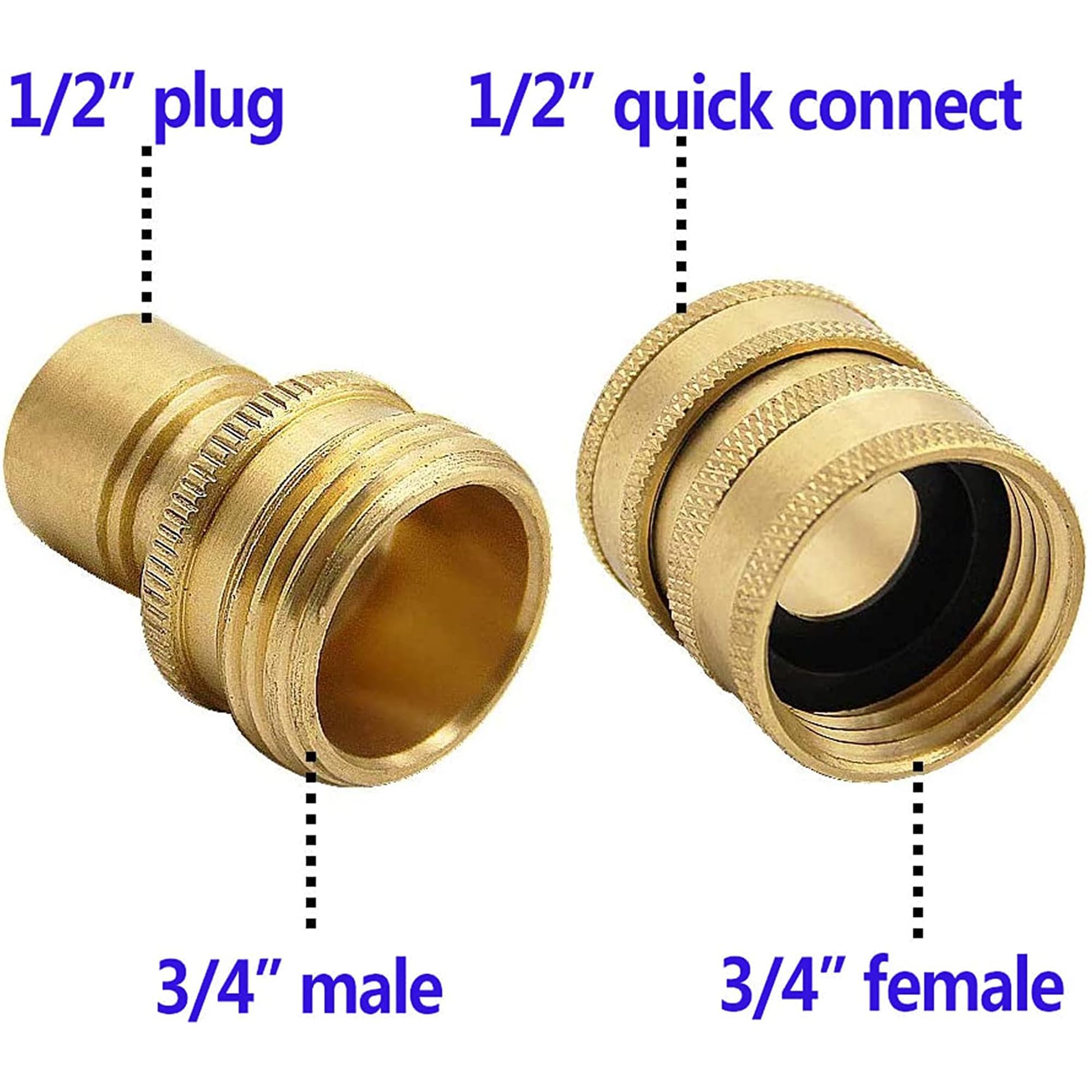 Xiny Tool M22-14 swivel brass body close-up showing precise fit