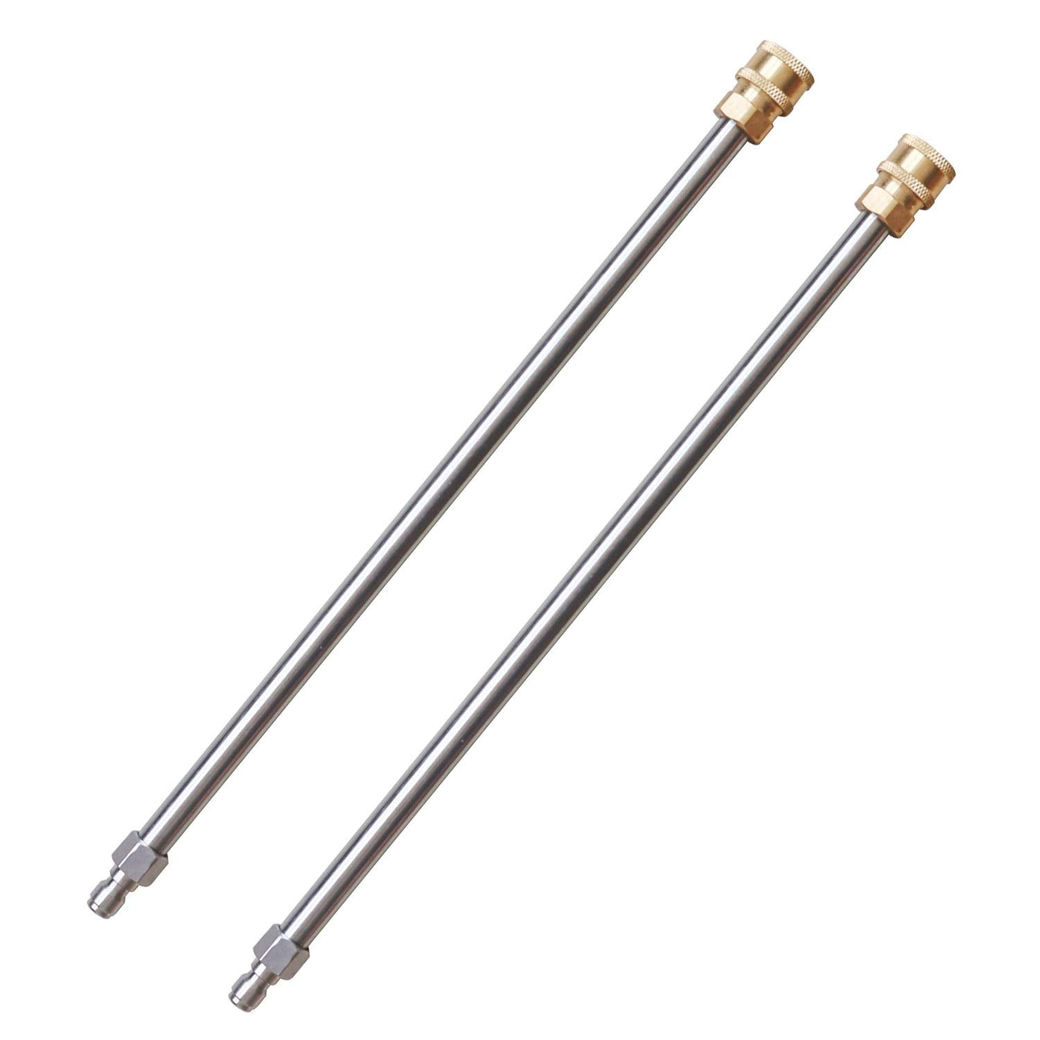 Xiny Tool pressure washer extension wand 17 inch for extended reach.