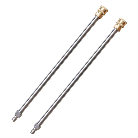 Xiny Tool pressure washer extension wand 17 inch for extended reach.