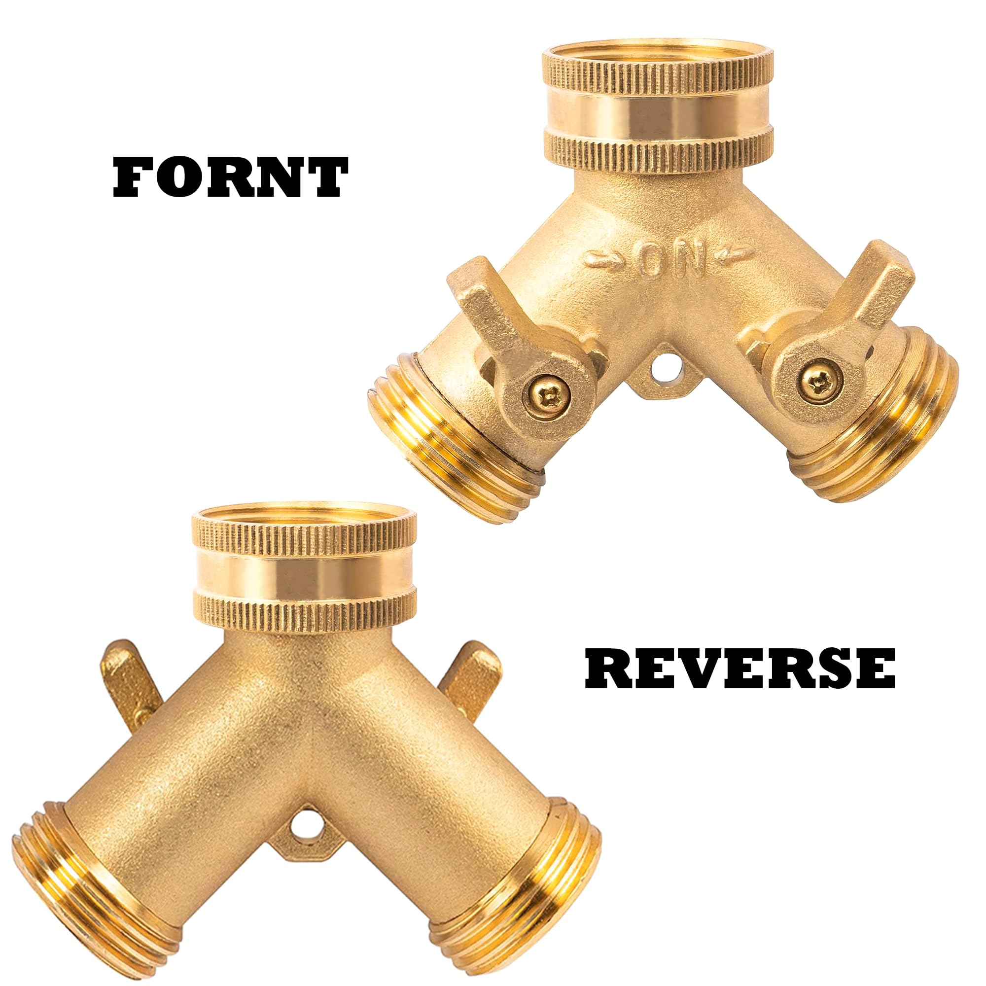 Xiny Tool solid brass construction highlights durable outdoor use.
