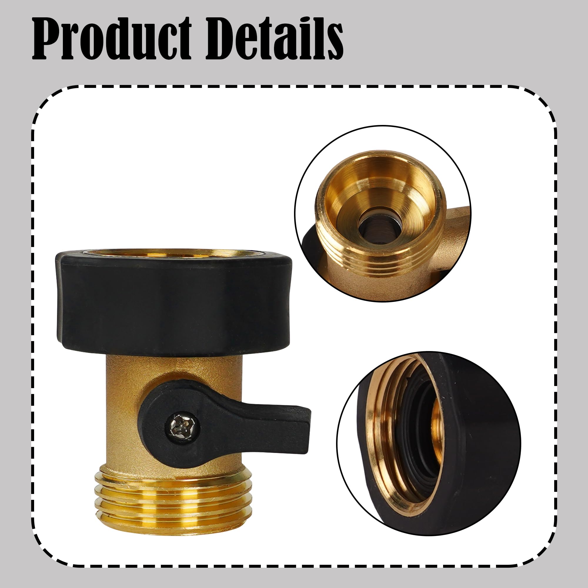 Ergonomic twist action on Xiny Tool valve for easy water control.