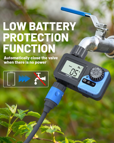 XINYIELE Smart Sprinkler Timer detailed-manual image offers guided setup.