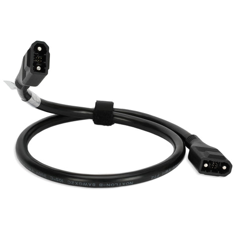 Xiozugibi XT150 cable demonstrating EcoFlow Delta 2/3 compatibility and expandability.