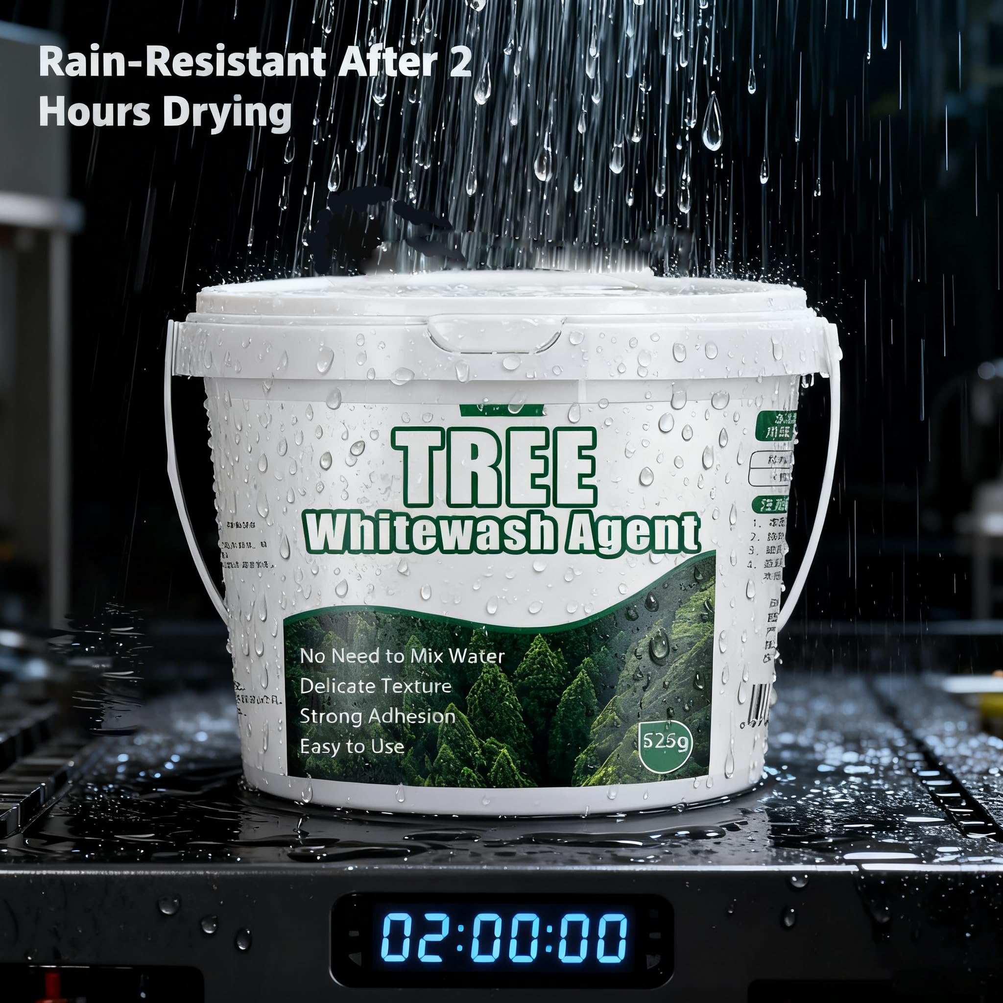 XIRUJNFD Tree Whitewash Agent suitable for apple, citrus, and ornamental trees.