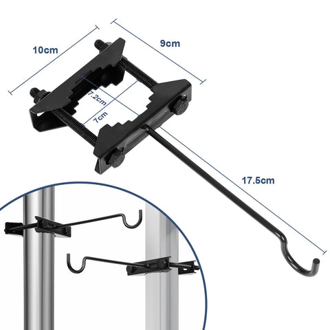 Xisakaca wild bird house holder hook supports birdhouse placement outdoors