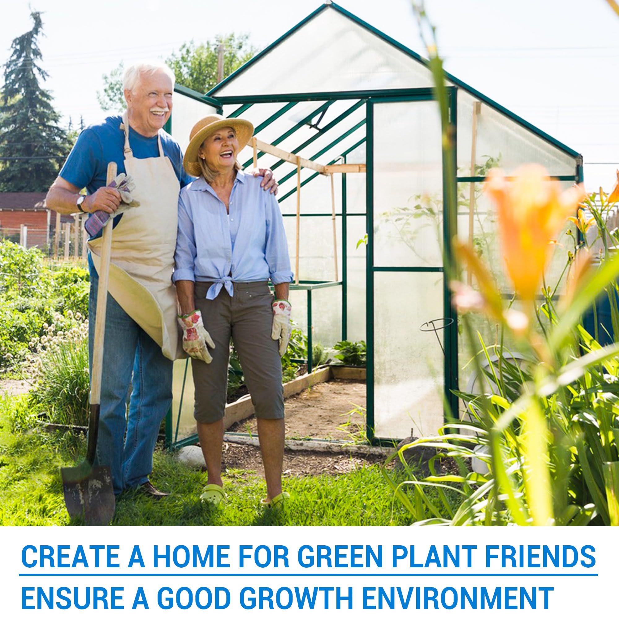 XISOCO 10 year warranty protection for durable greenhouse glazing