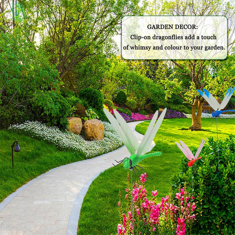 XITORAS dragonfly clip showcases 3D detail for realistic garden accents.