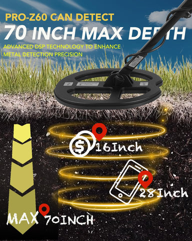 xiutantxmd PRO-Z60 pinpointer closeup showing quick target confirmation