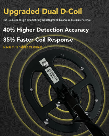 xiutantxmd PRO-Z60 waterproof DD coil ready for shallow water searches