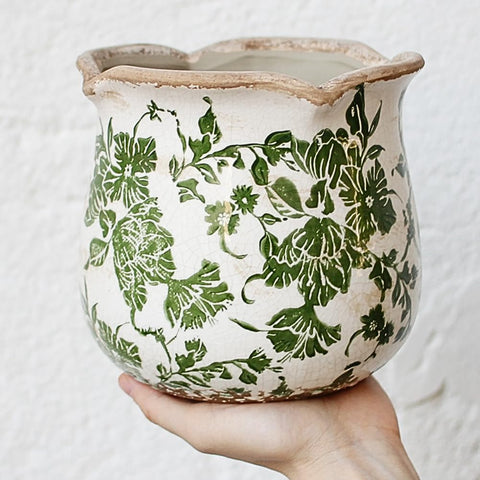 Xiaan Jiaju indoor plant pot 6-11 inch fits shelves and tabletops