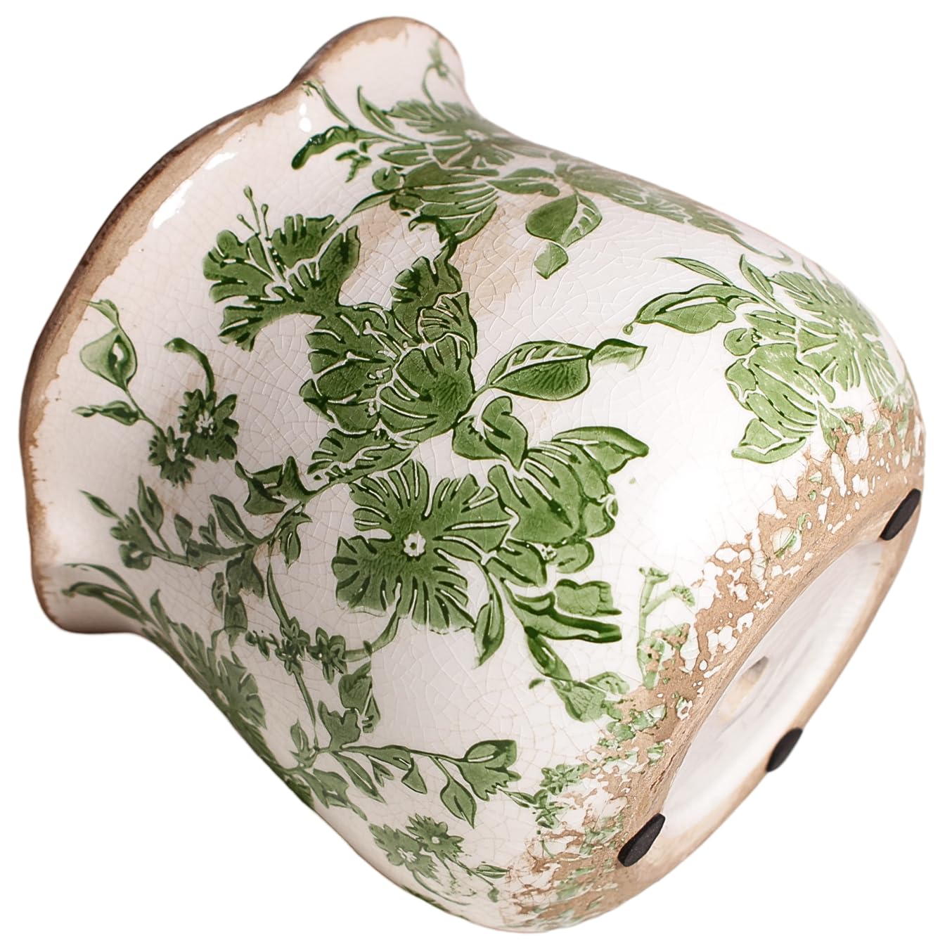 Xiaan Jiaju rustic vintage planter complements traditional interiors