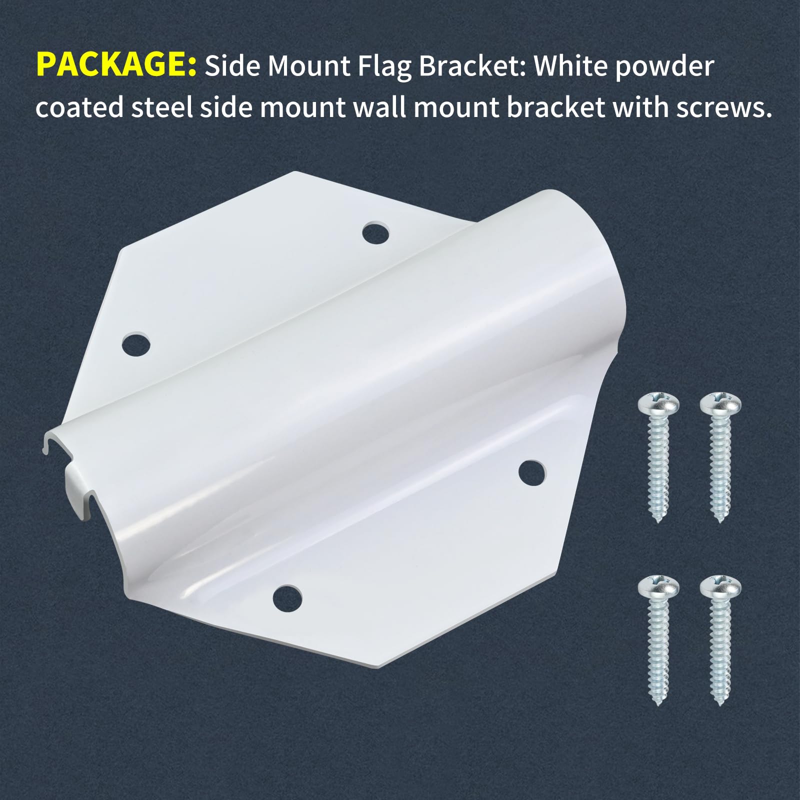 XJJ metal bracket offers corrosion resistance for long-lasting flag displays.