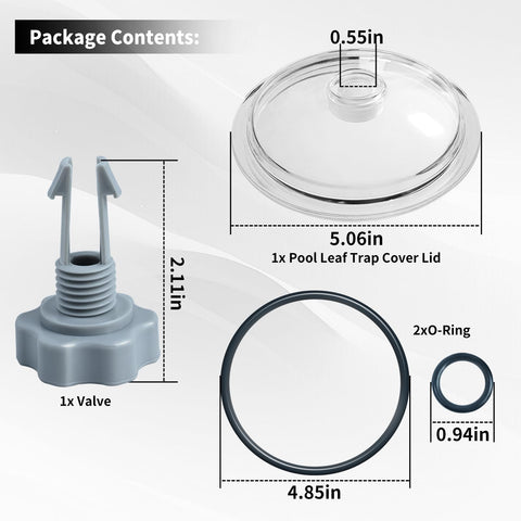 XJJ SF80110 cover lid with valve ensures secure seal and debris exclusion